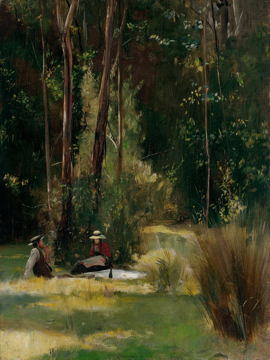 A Sunday afternoon av Tom Roberts