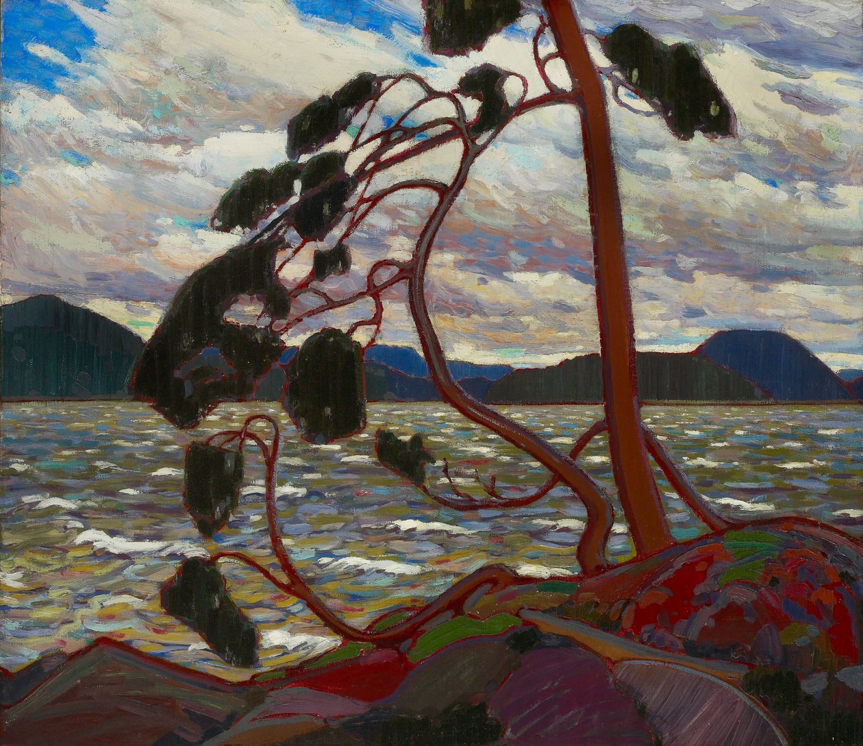 The West Wind av Tom Thomson