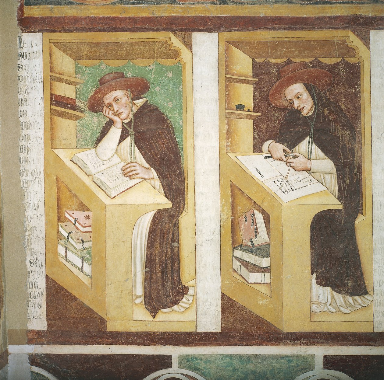 Fyrtio lysande medlemmar av Dominikanerorden av Tomaso da (late 15th century) Modena
