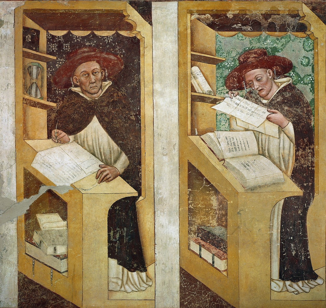 Fyrtio berömda medlemmar av den dominikanska orden av Tomaso da (late 15th century) Modena