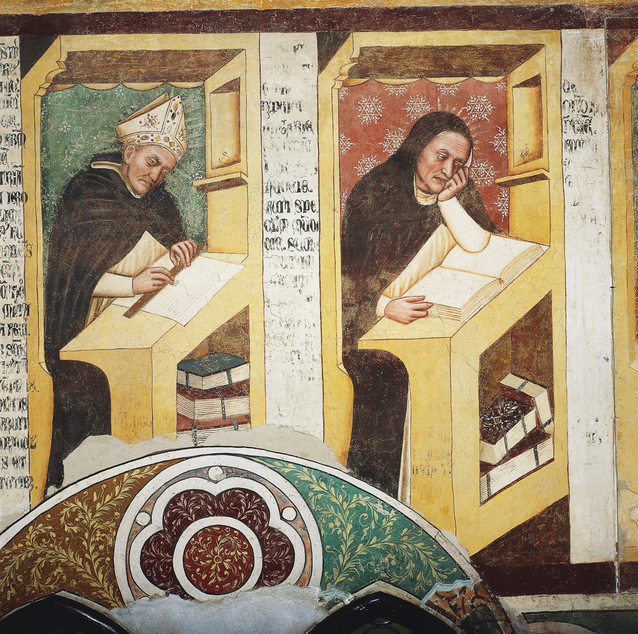 Fyrtio lysande medlemmar av Dominikanerorden av Tomaso da (late 15th century) Modena
