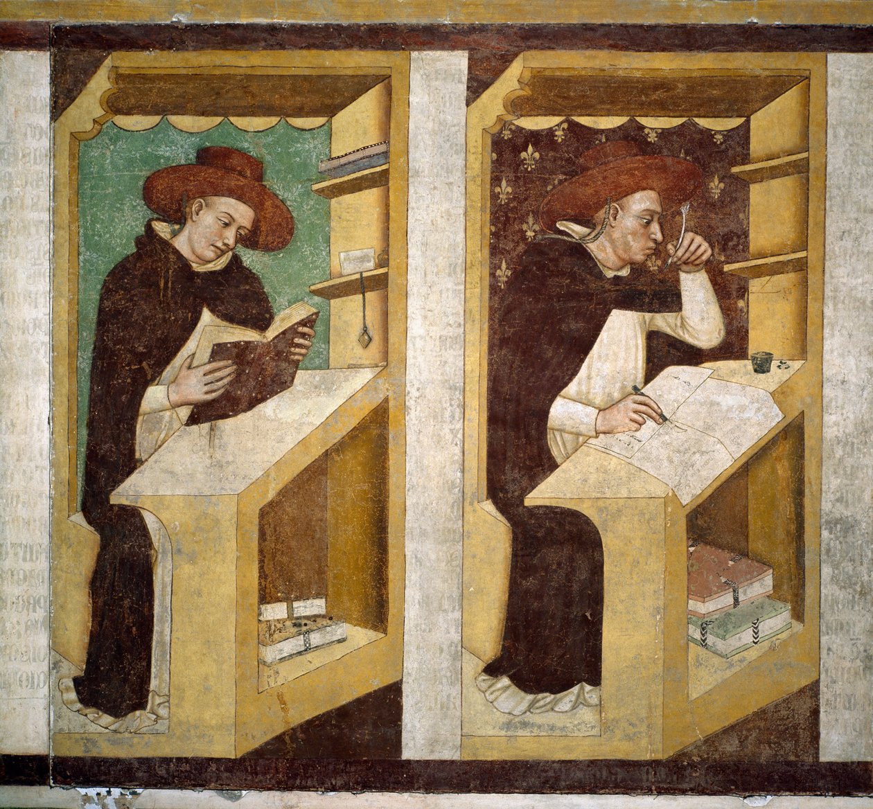 Fyrtio lysande medlemmar av Dominikanerorden av Tomaso da (late 15th century) Modena