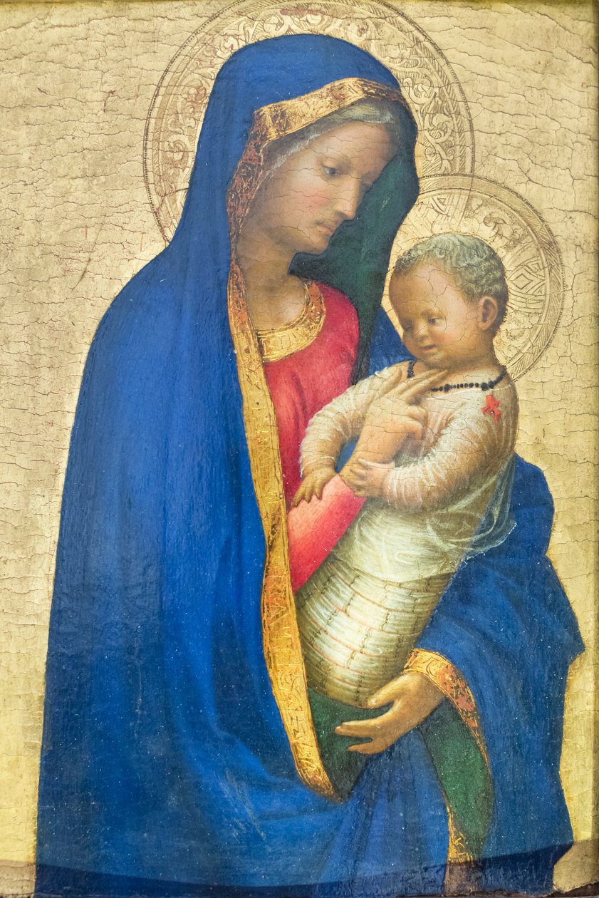 Madonna och barn av Tommaso Masaccio