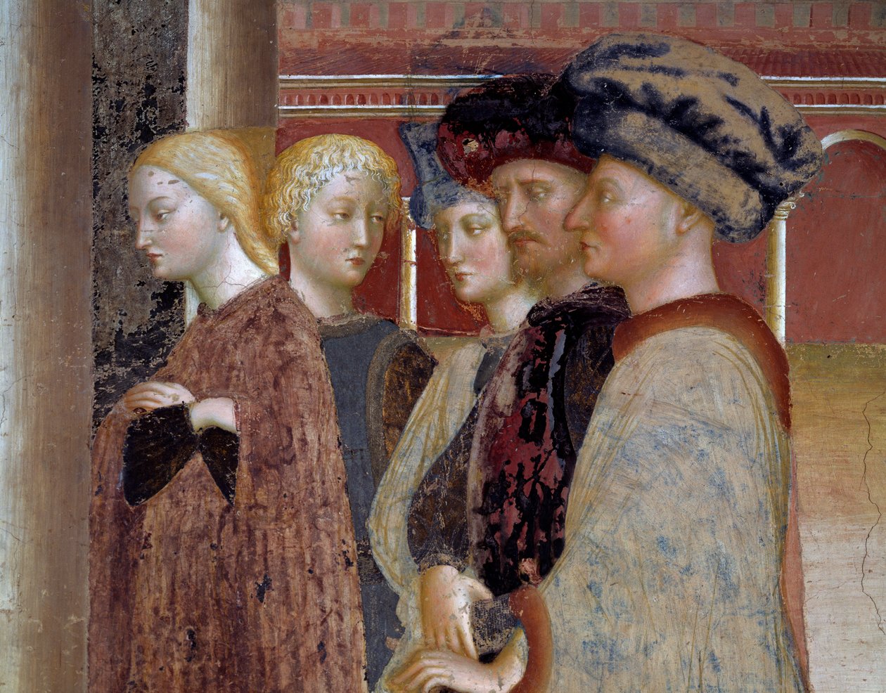 Herodes bankett av Tommaso Masolino da Panicale