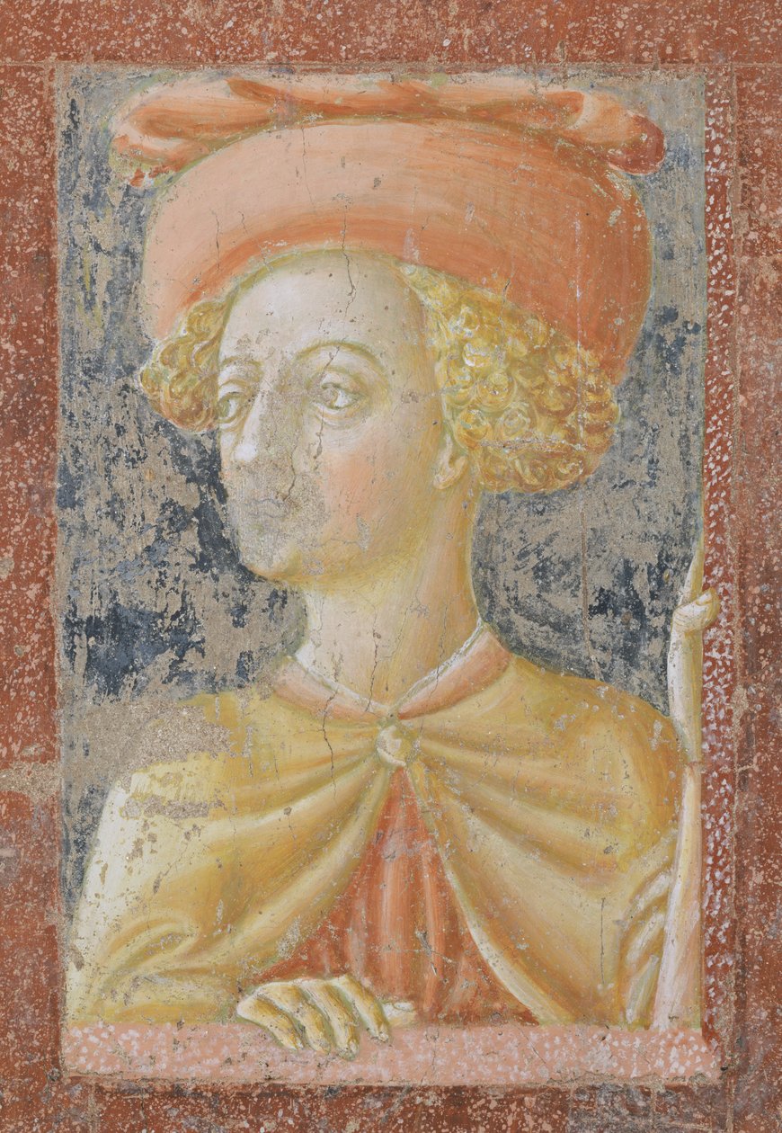 Porträtt av en man av Tommaso Masolino da Panicale
