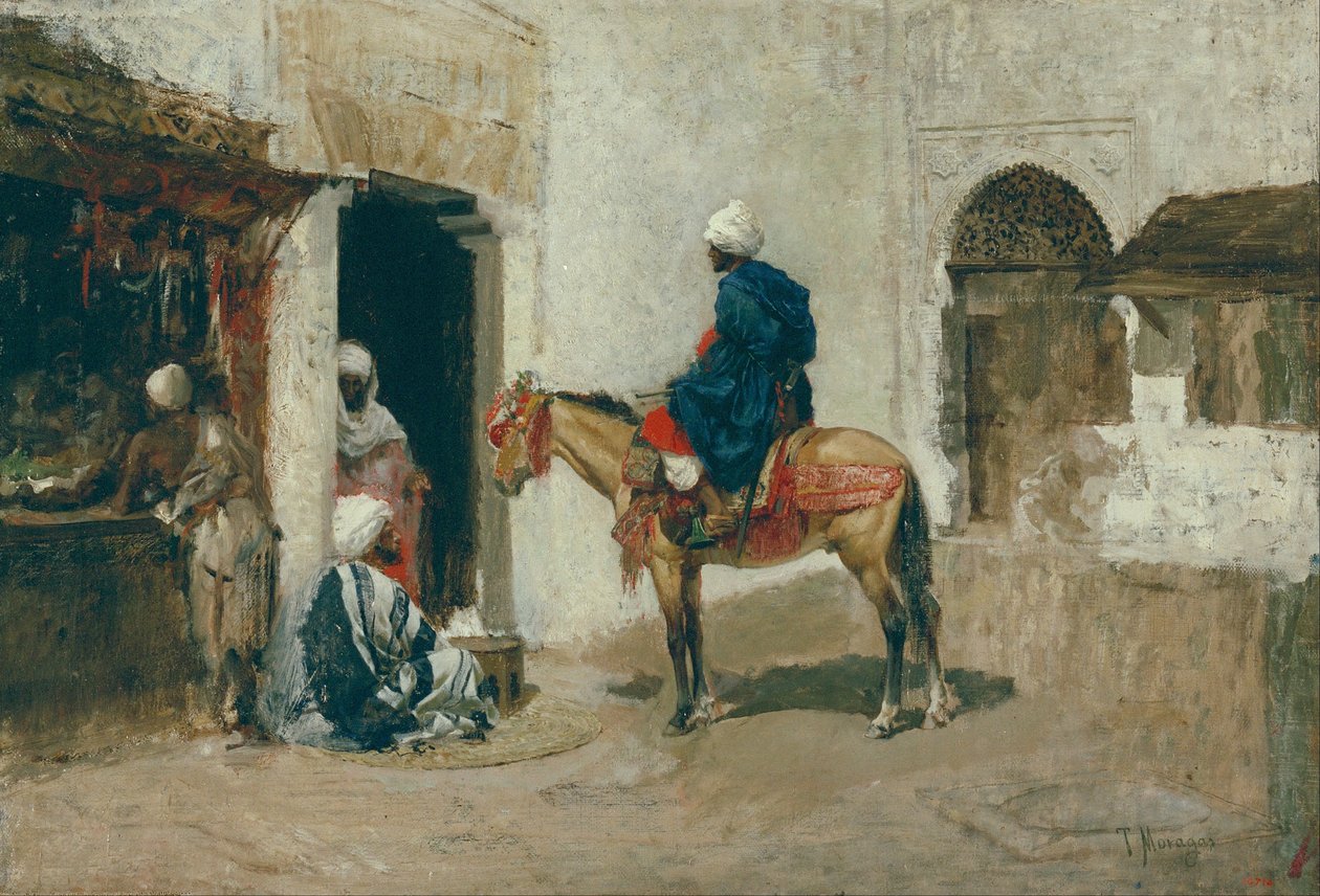 Moroccan on Horseback av Tomàs Moragas