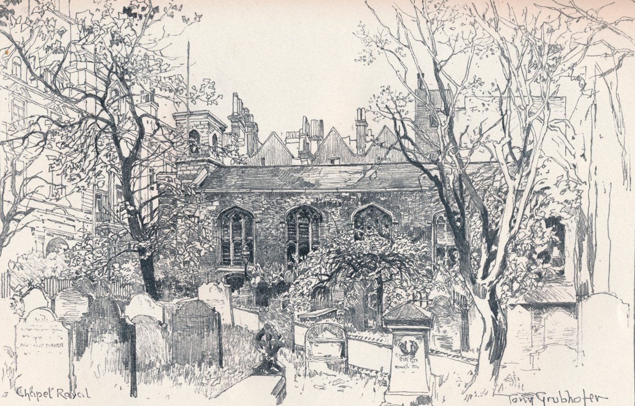 Kungliga kapellet, c1902 av Tony Grubhofer