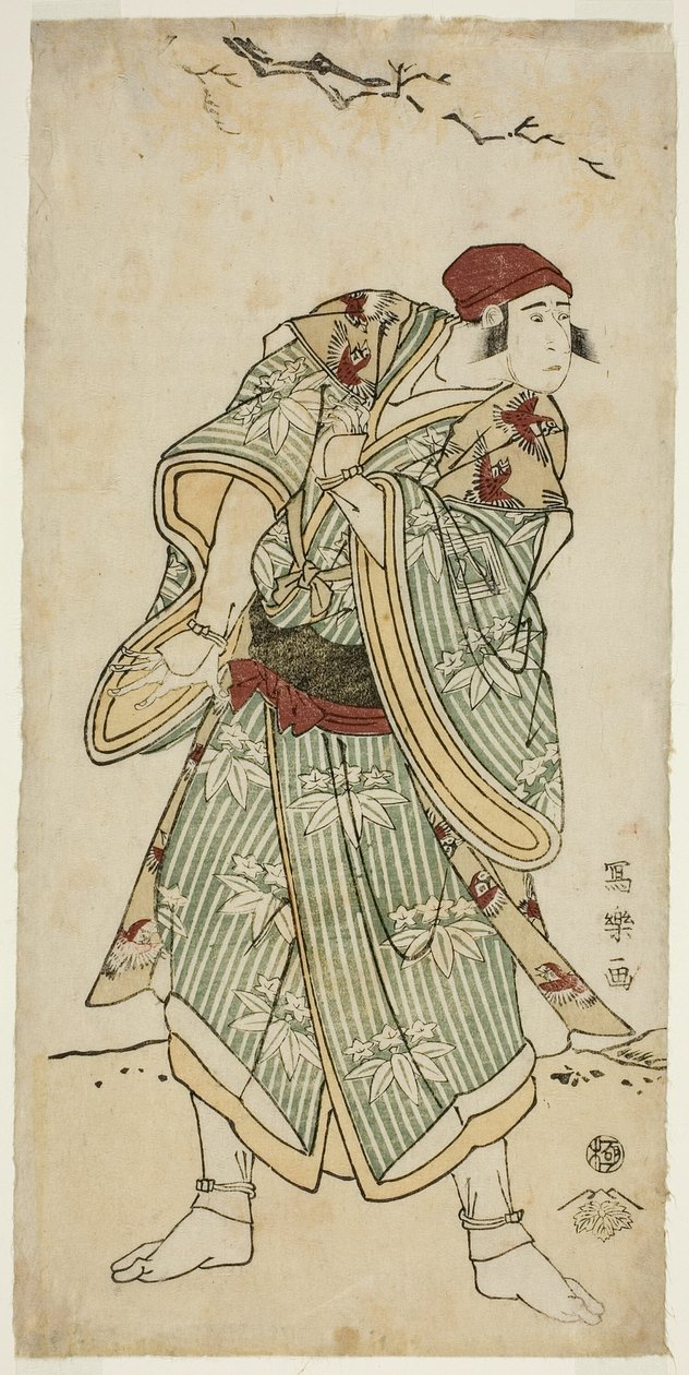 Tea C and r Ichikawa Yaozoi Good As Te S Parrow Seter Bunji Yasukata av Toshusai Sharaku