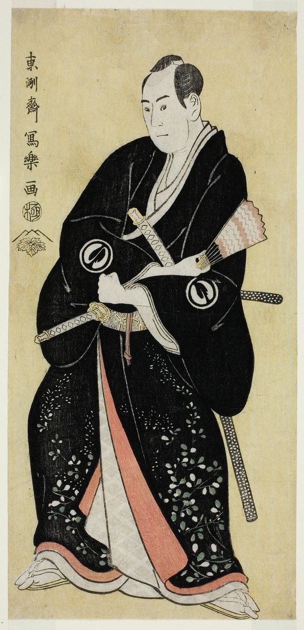 Te ac r Sawamura Sojuro Good As Nagoya Sanza Motoharu av Toshusai Sharaku