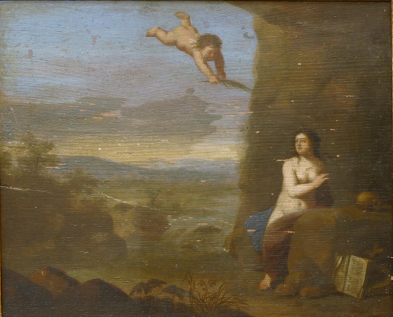 Den ångerfulla heliga Maria Magdalena av Toussaint Gelton
