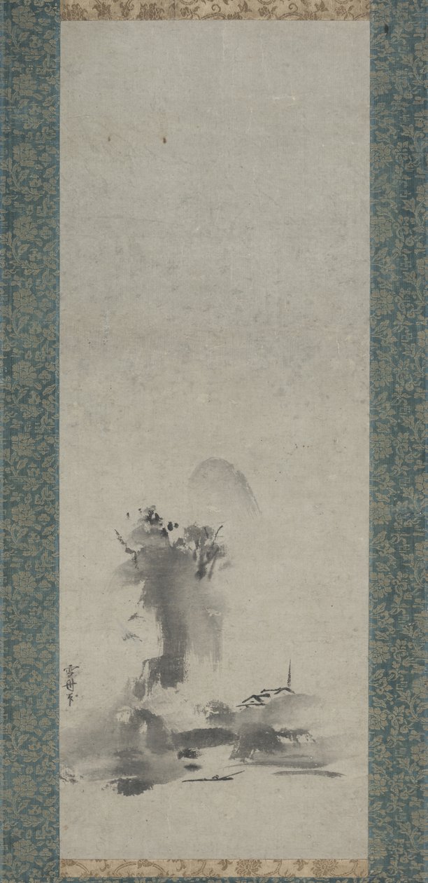 Haboku, Stänkt bläcklandskap av Toyo Sesshu