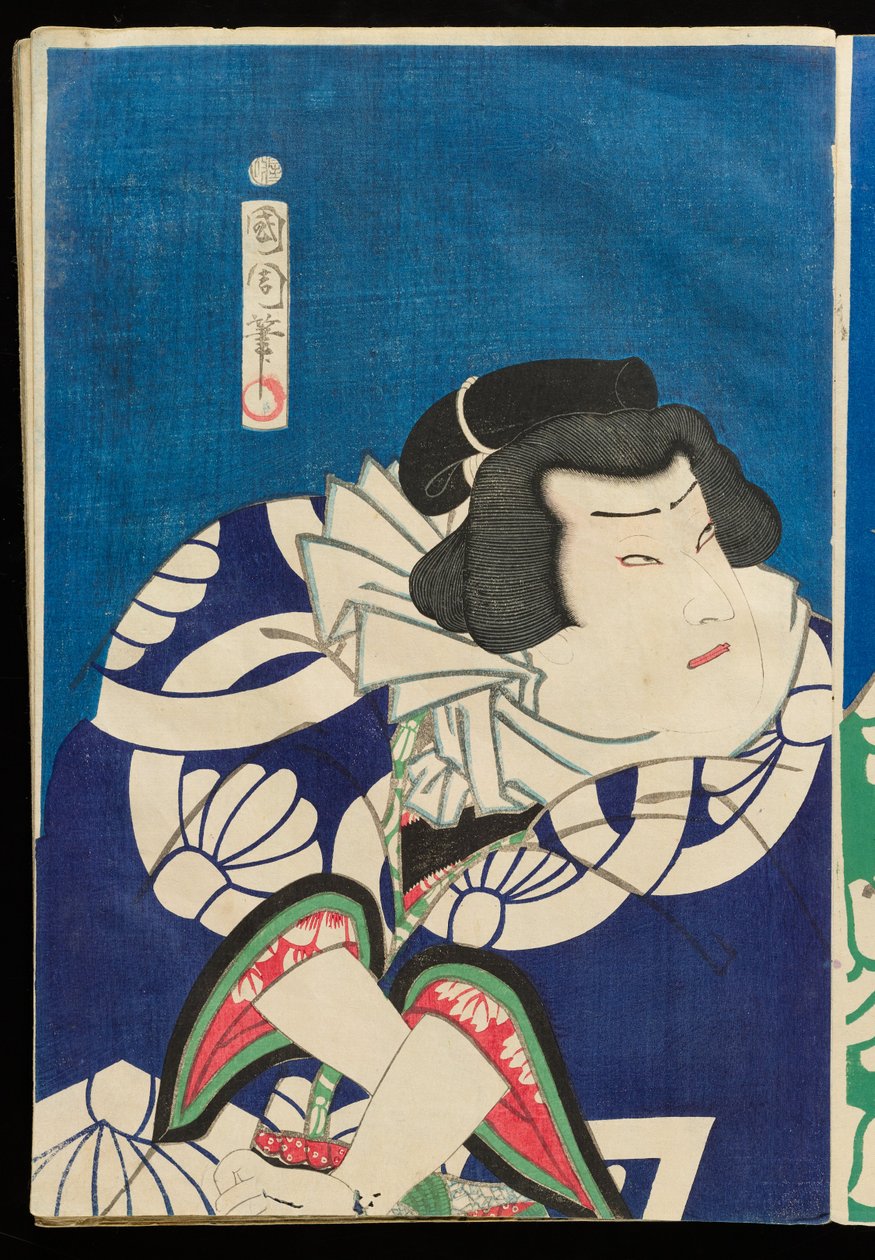 Beliebte Säulen des Frühlings-Sumo-Turniers av Toyohara Kunichika
