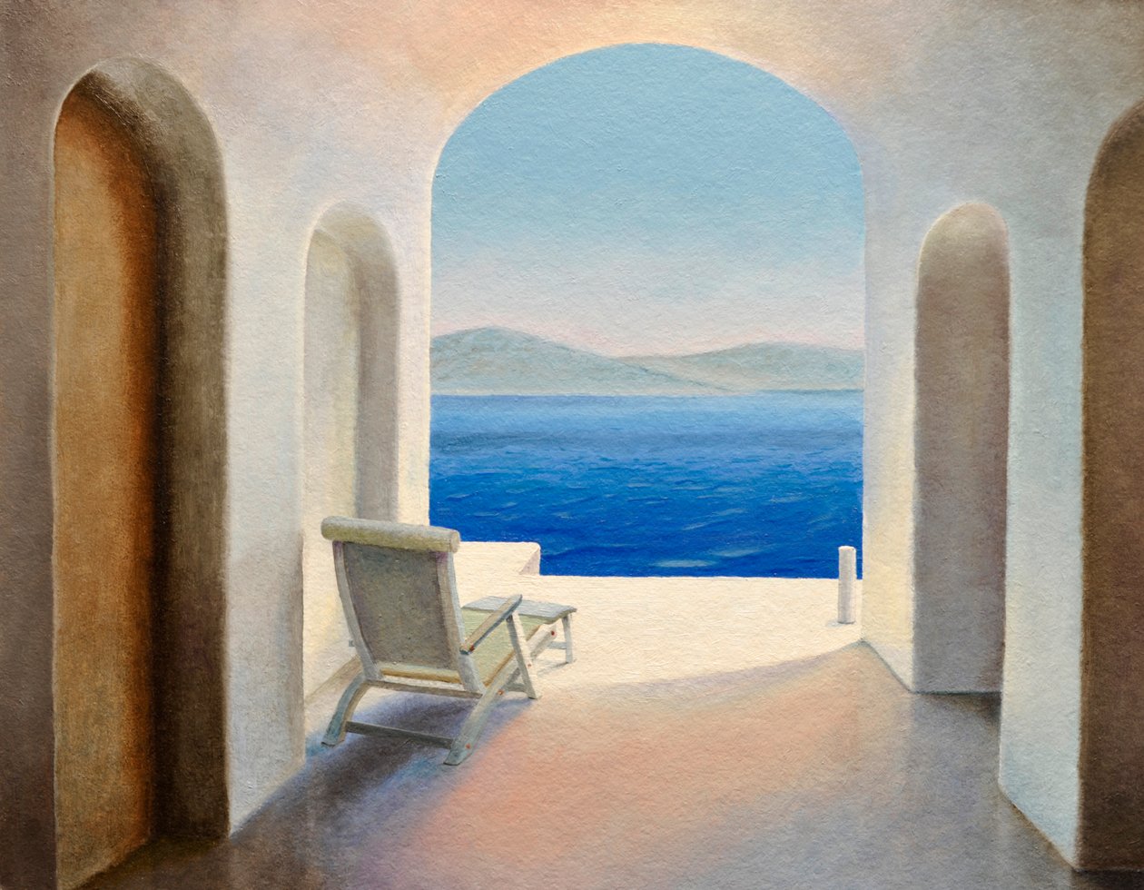 Santorini 9 av Trevor Neal