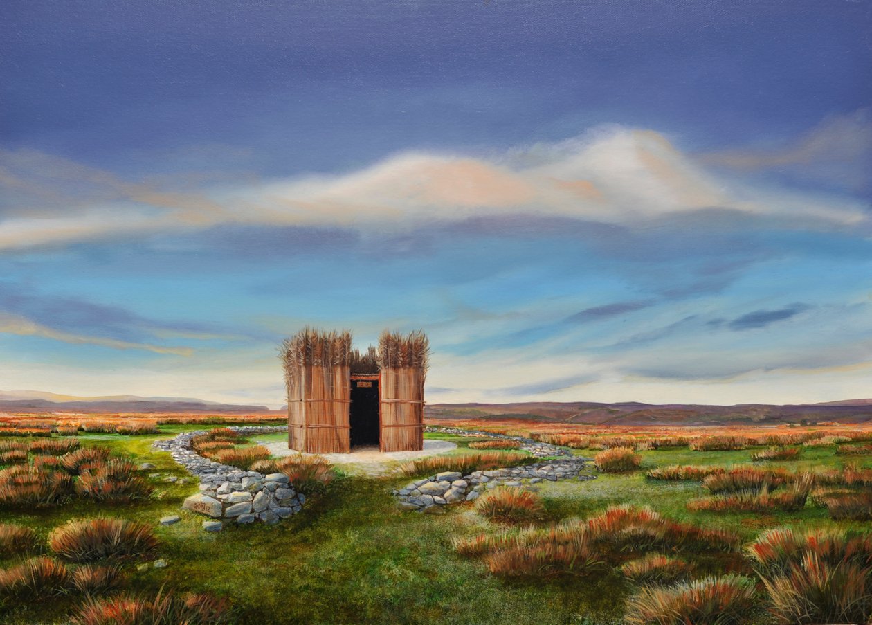 Bedouin Hut i Derbyshire, 2012 av Trevor Neal