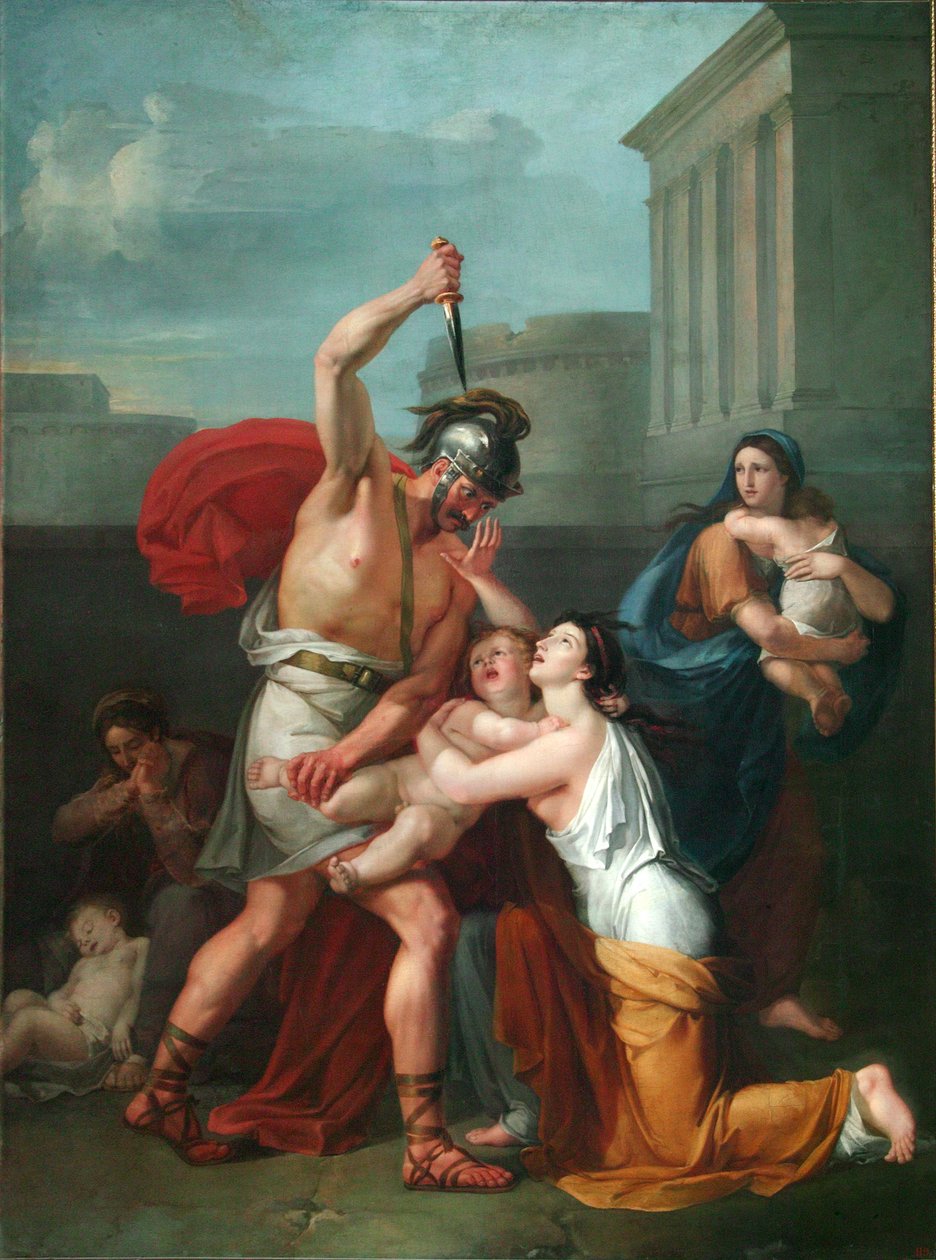 De oskyldiga massakern, 1809 av Trofim Fyodorovich Durnov