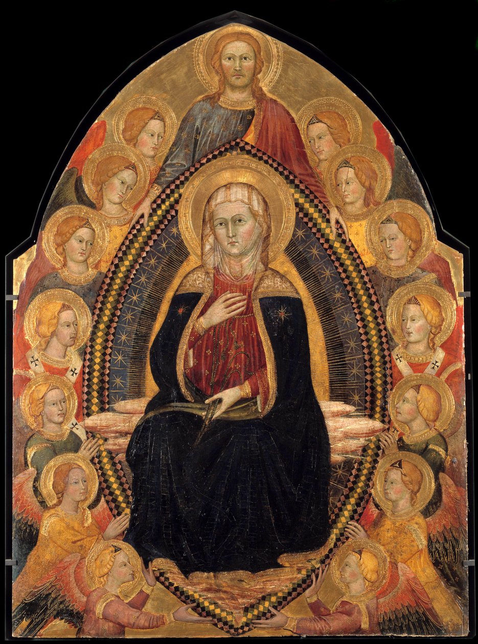 The Assumption of the Virgin Altarpiece av Turino Vanni av Turino Vanni