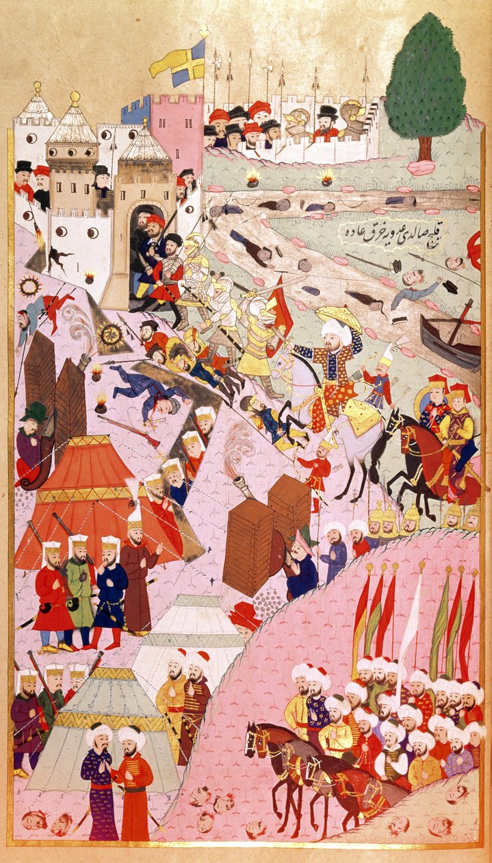 Anfallet på Belgrad av sultan Mehmet II 