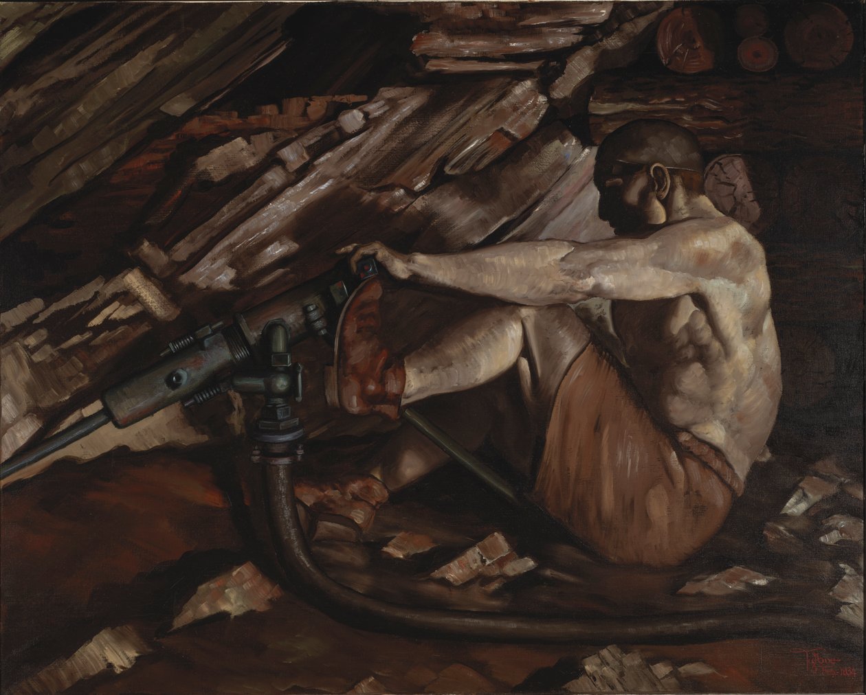 Guld är där du hittar det, 1934. av Tyrone Comfort