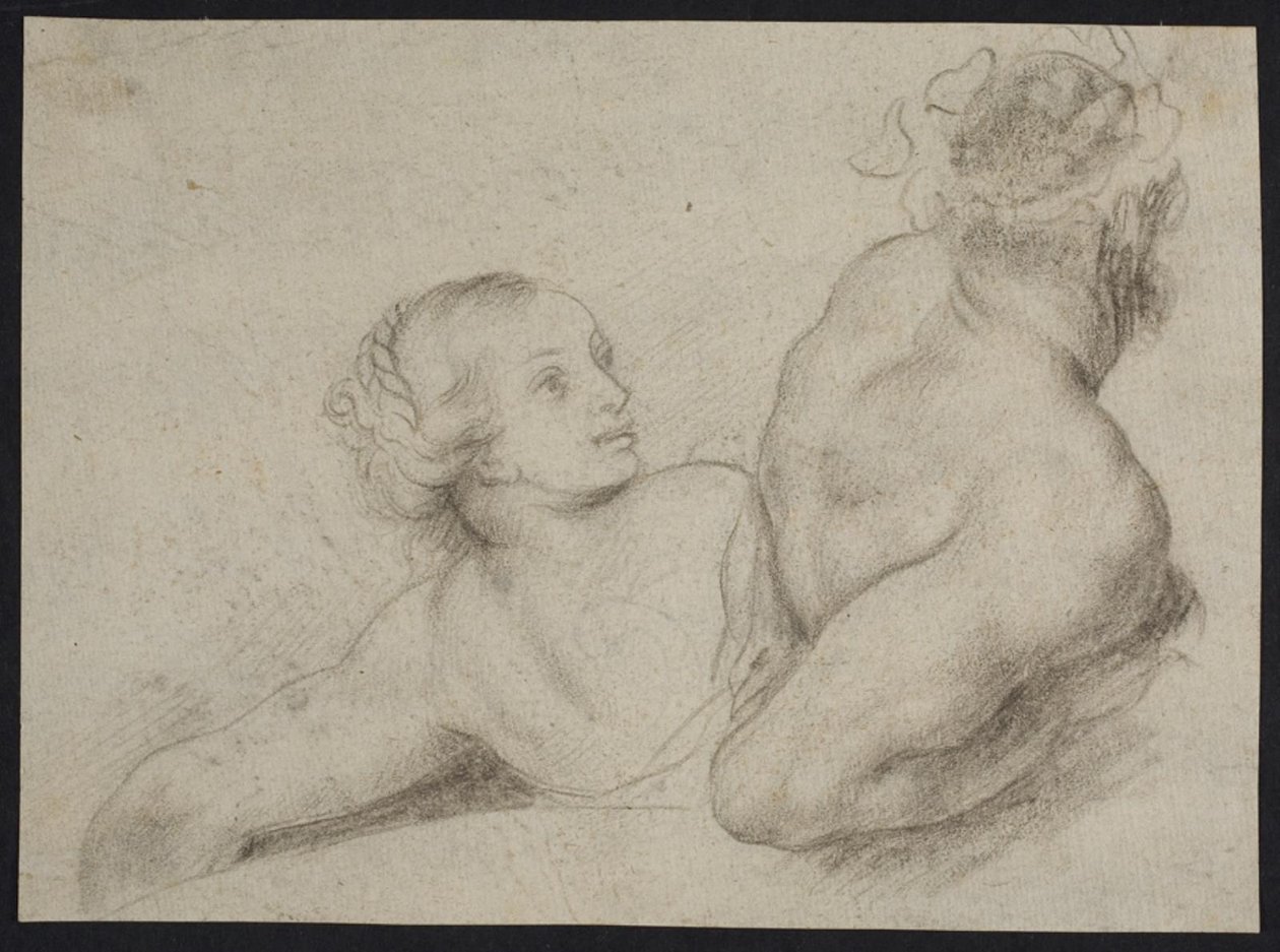 Figurstudie, från "The History of Mary of Medici" av Ubekendt
