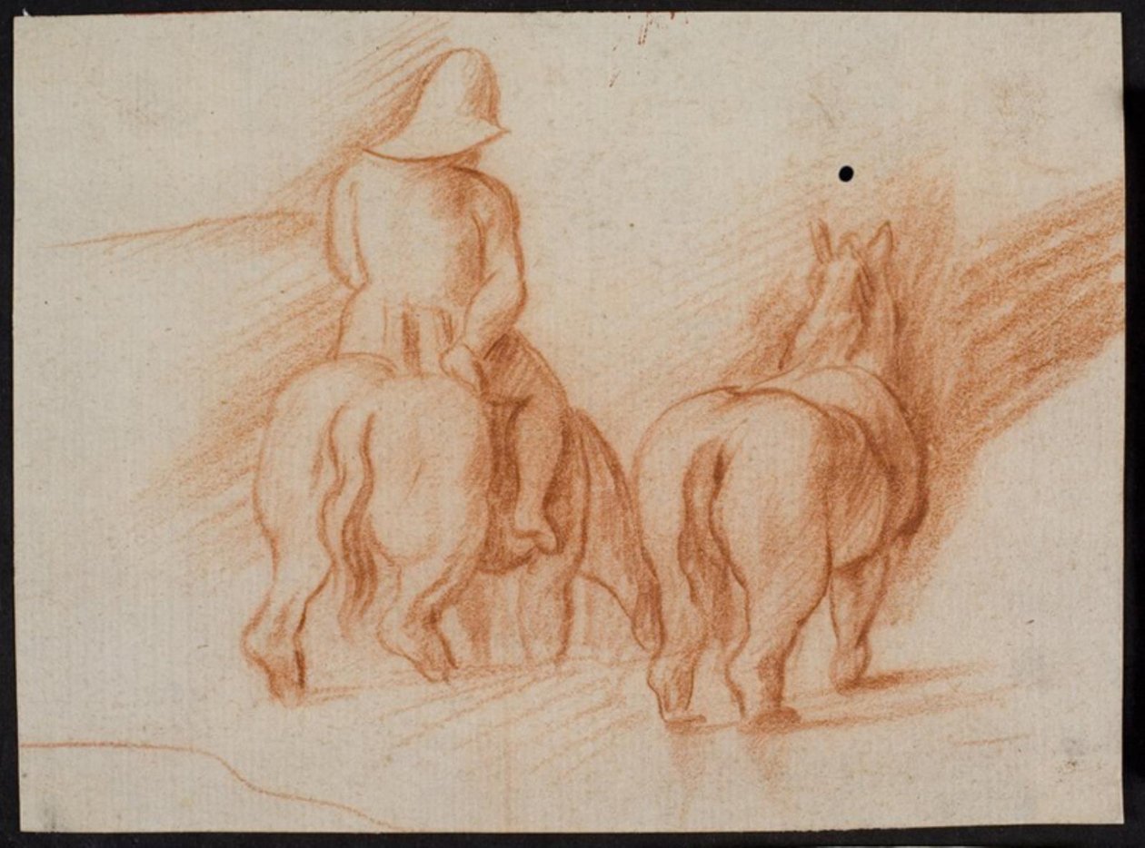 Horses and Rider från "The Prodigal Son" av Ubekendt