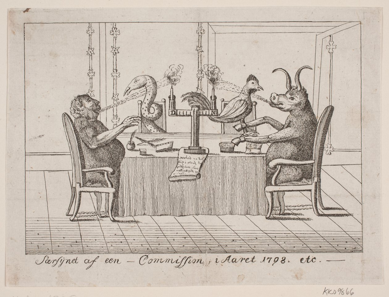 Den särskilda synen på en kommission år 1798 av Ubekendt