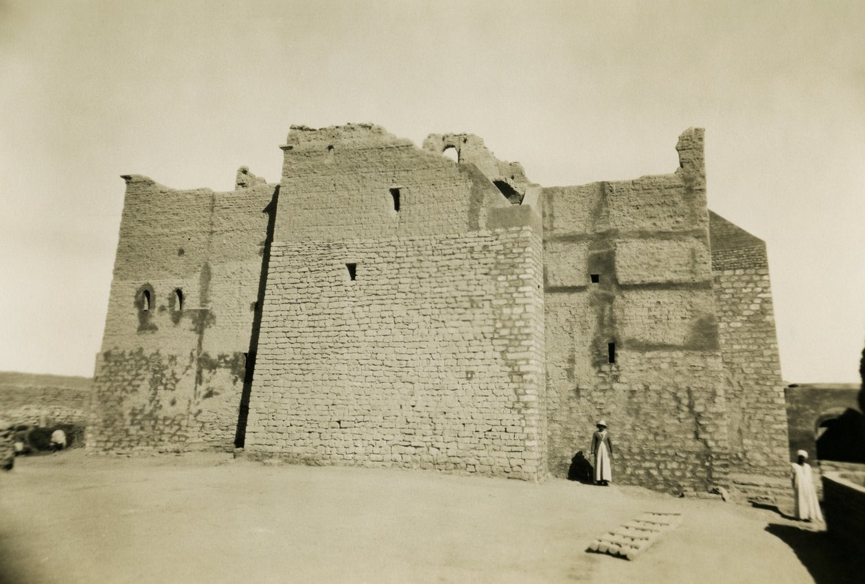S:t Simeons kloster, Aswan, Egypten, fotografi av Ugo Monneret de Villard av Ugo Monneret de Villard