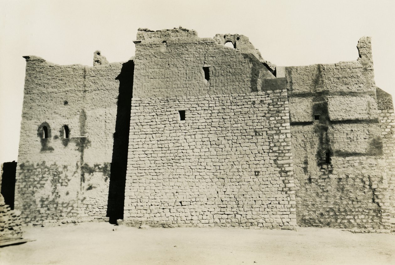 S:t Simeons kloster, Aswan, Egypten, fotografi av Ugo Monneret de Villard av Ugo Monneret de Villard