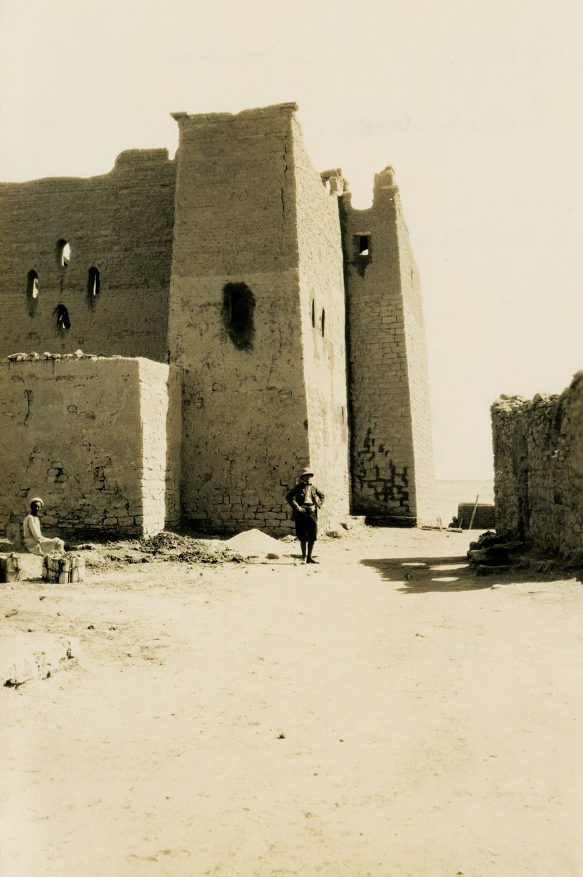 S:t Simeons kloster, Aswan, Egypten, fotografi av Ugo Monneret de Villard av Ugo Monneret de Villard