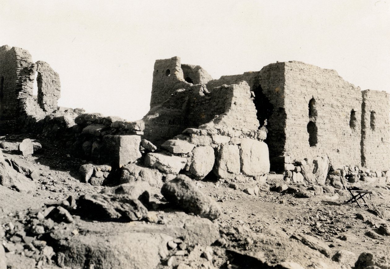 Ruiner på ön Bigeh, Egypten, fotografi av Ugo Monneret de Villard av Ugo Monneret de Villard