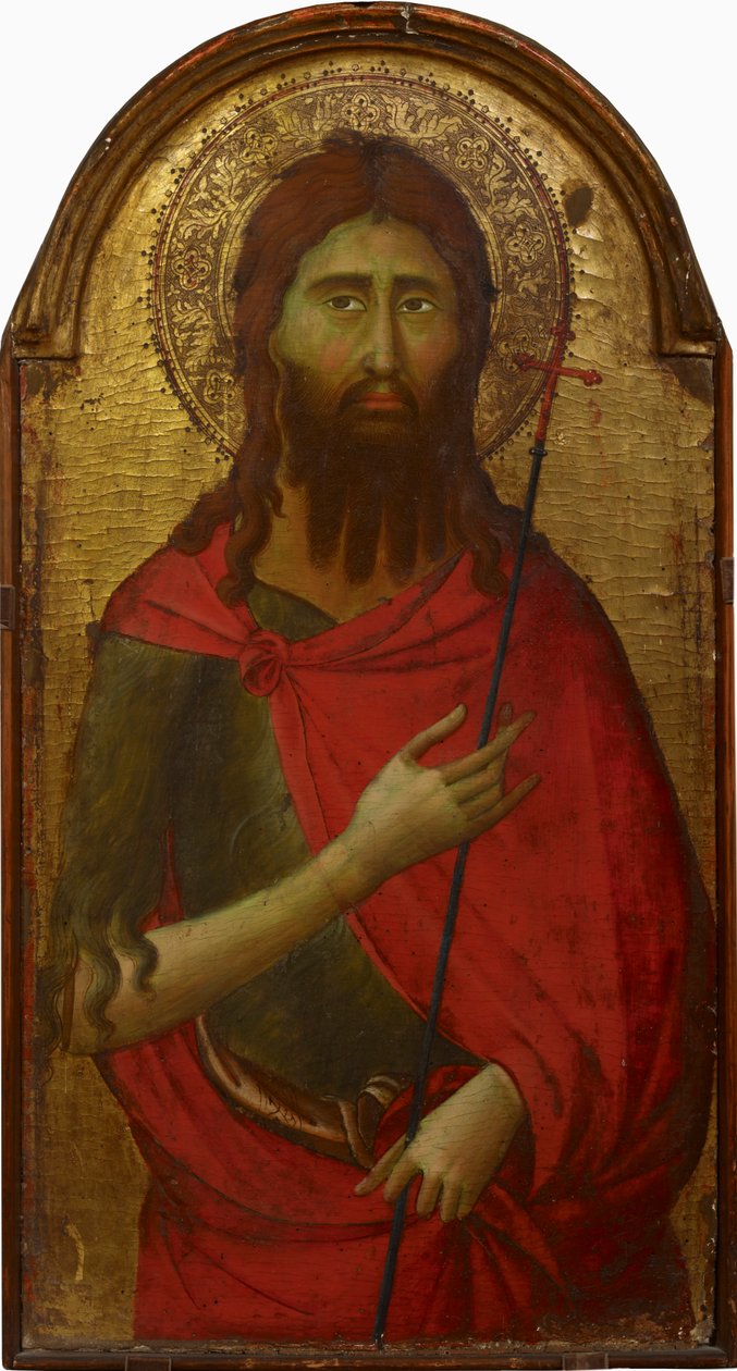 Sankt Johannes Döparen. av Ugolino di Nerio
