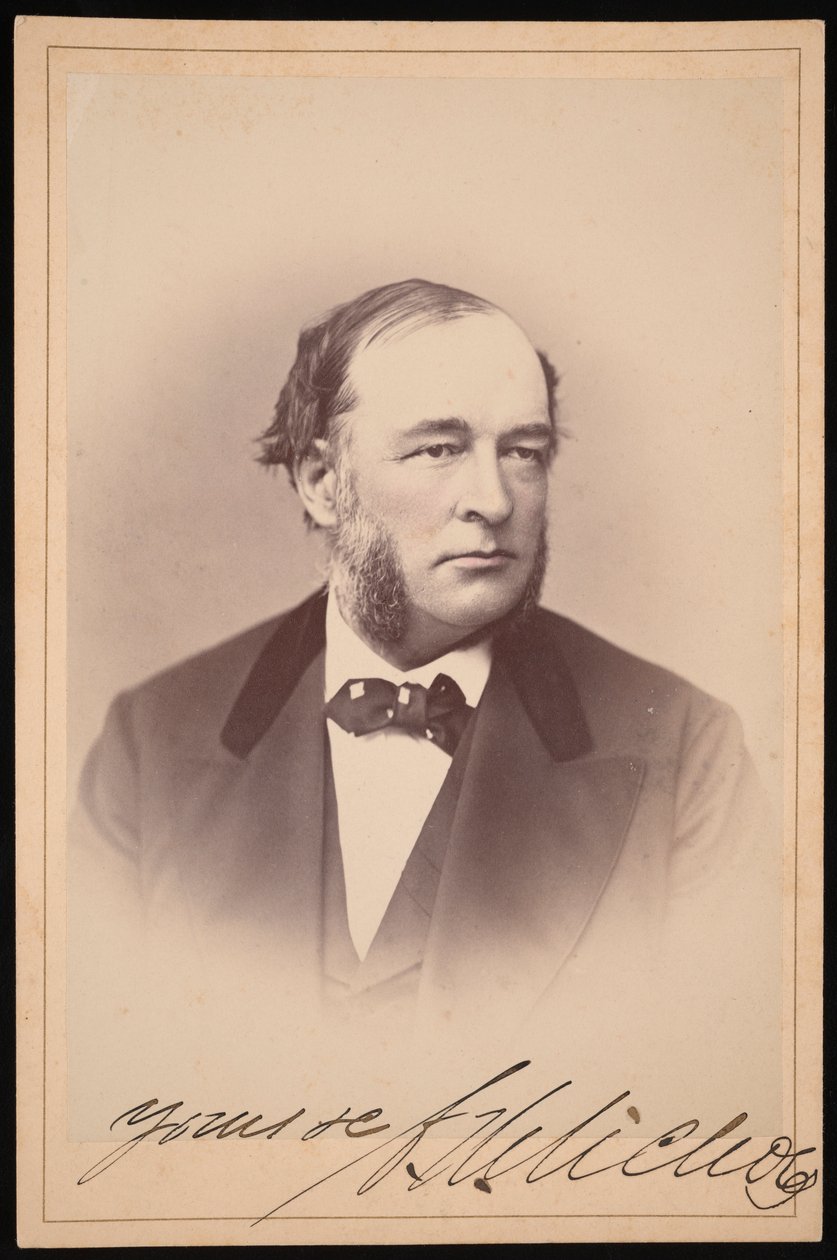 Porträtt av Charles Henry Nichols 1820-1889, 1872. av Ulke Bros