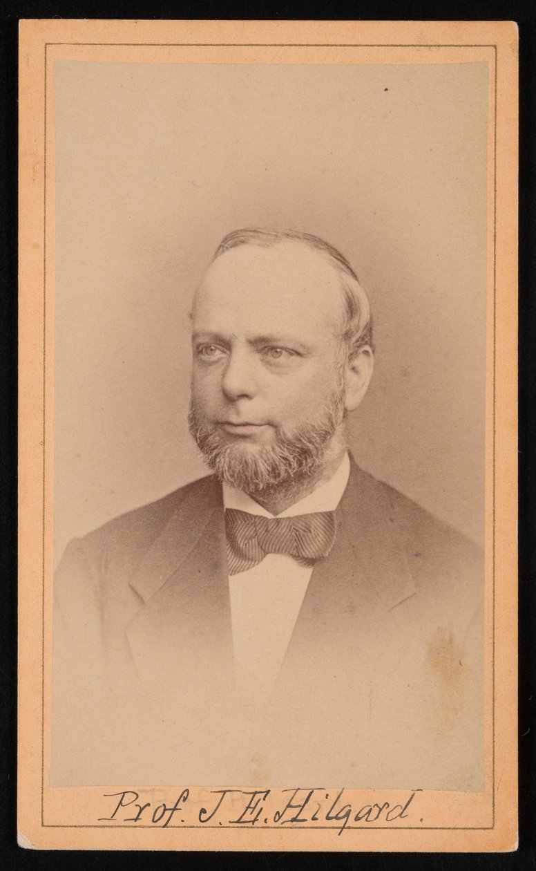 Porträtt av Julius Erasmus Hilgard 1825-1891, 1873. av Ulke Bros