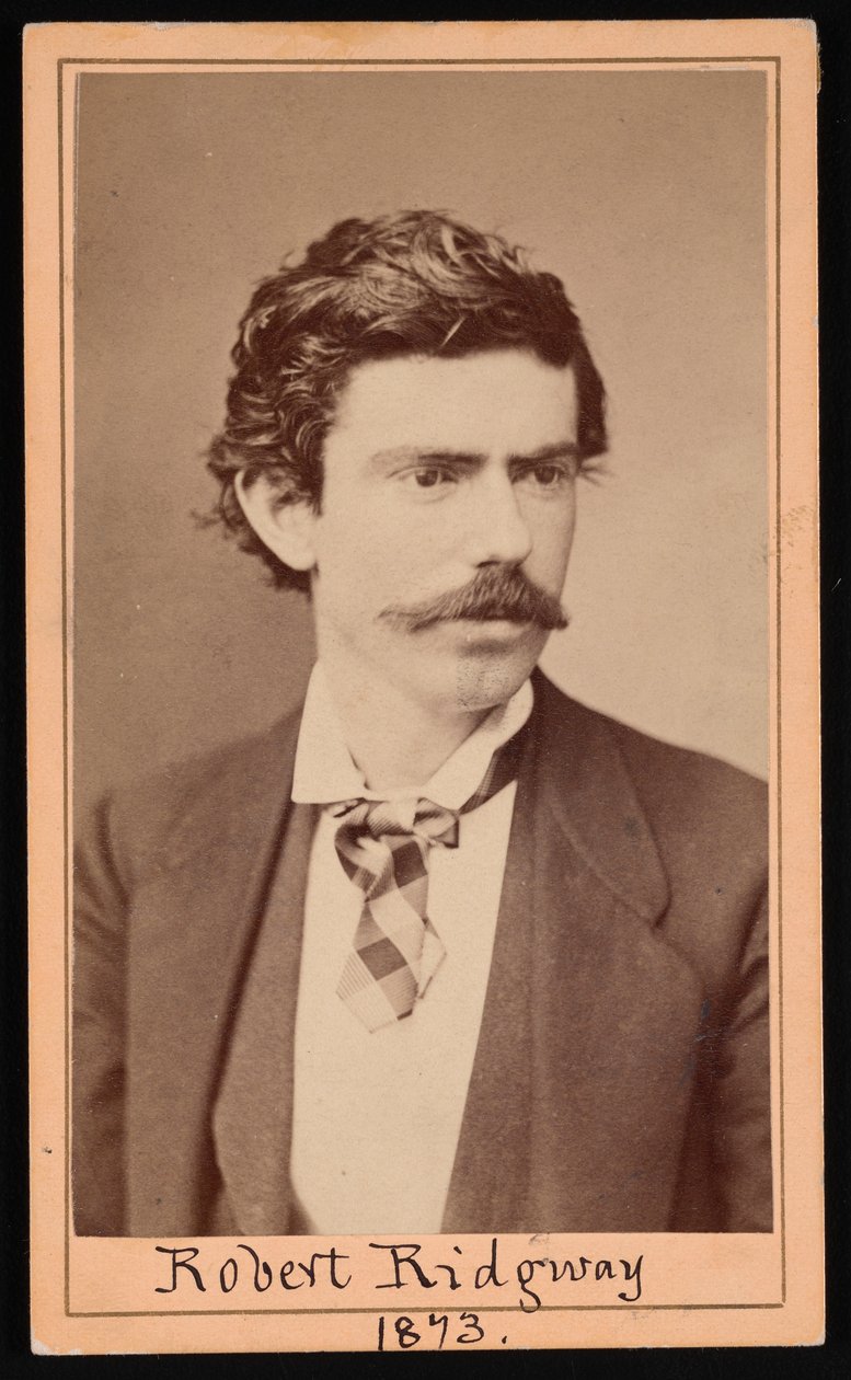 Porträtt av Robert Ridgway 1850-1929, april 1873. av Ulke Bros