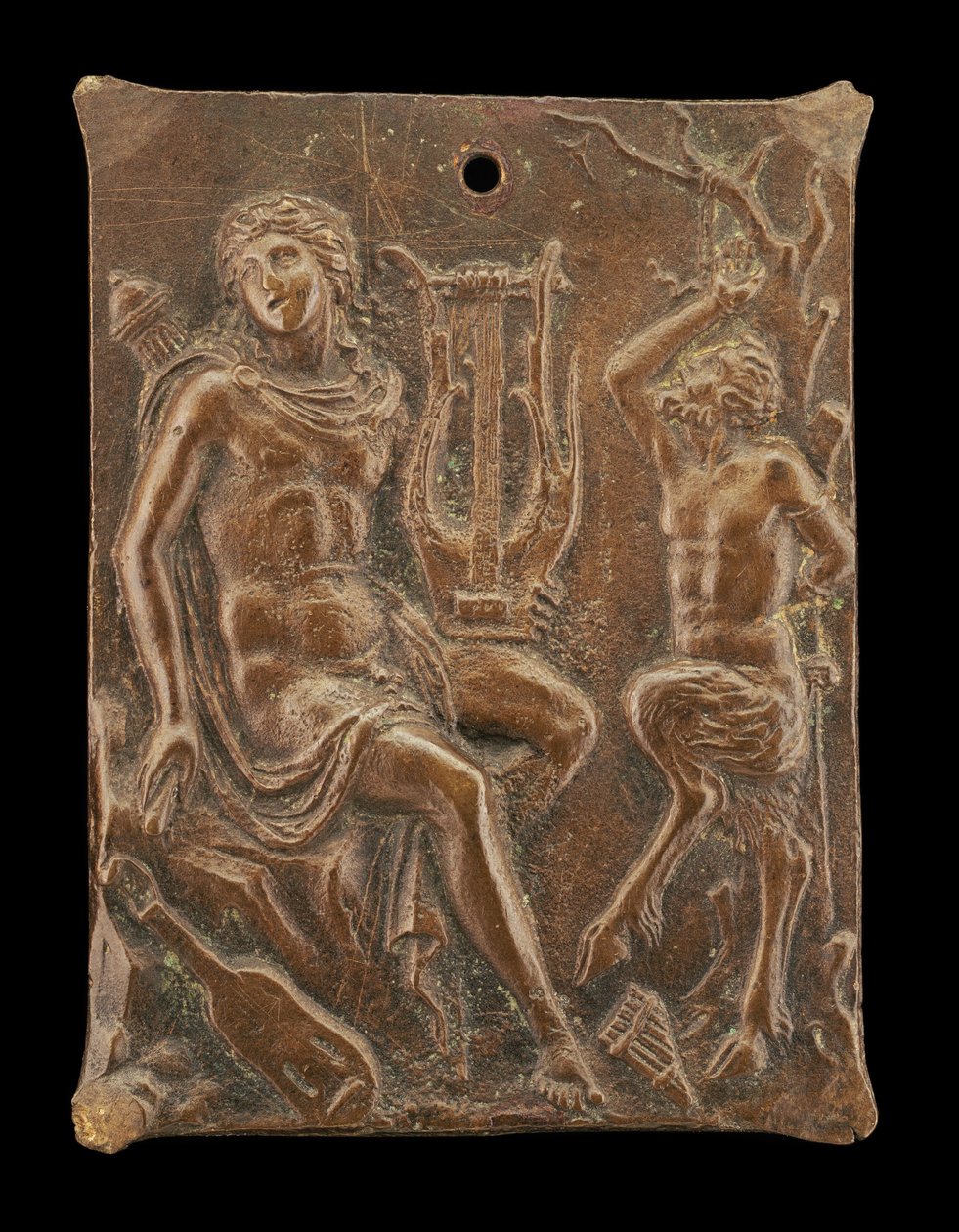 Apollo och Marsyas, tidigt 1500-tal. av Ulocrino