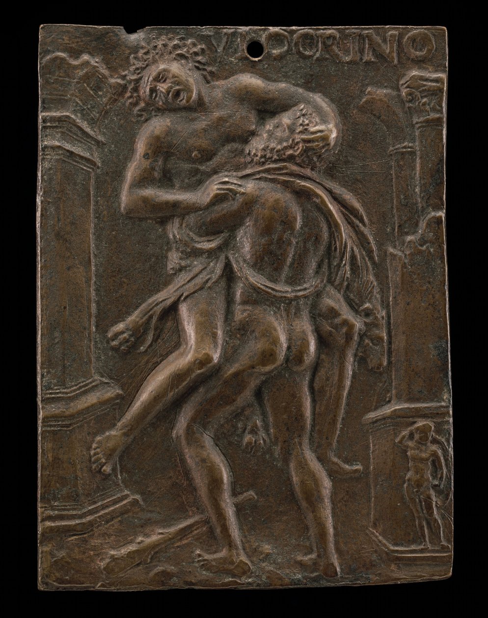 Hercules och Antaeus av Ulocrino