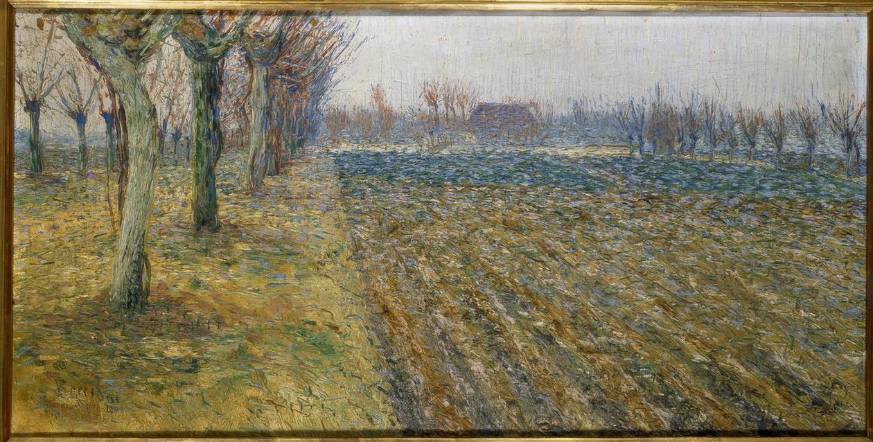 Landskap nära Padua av Umberto Boccioni