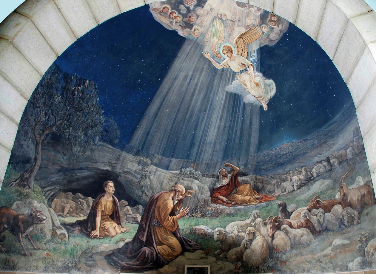 Herrens ängel besöker herdarna, Sanctuary of the Shepherd