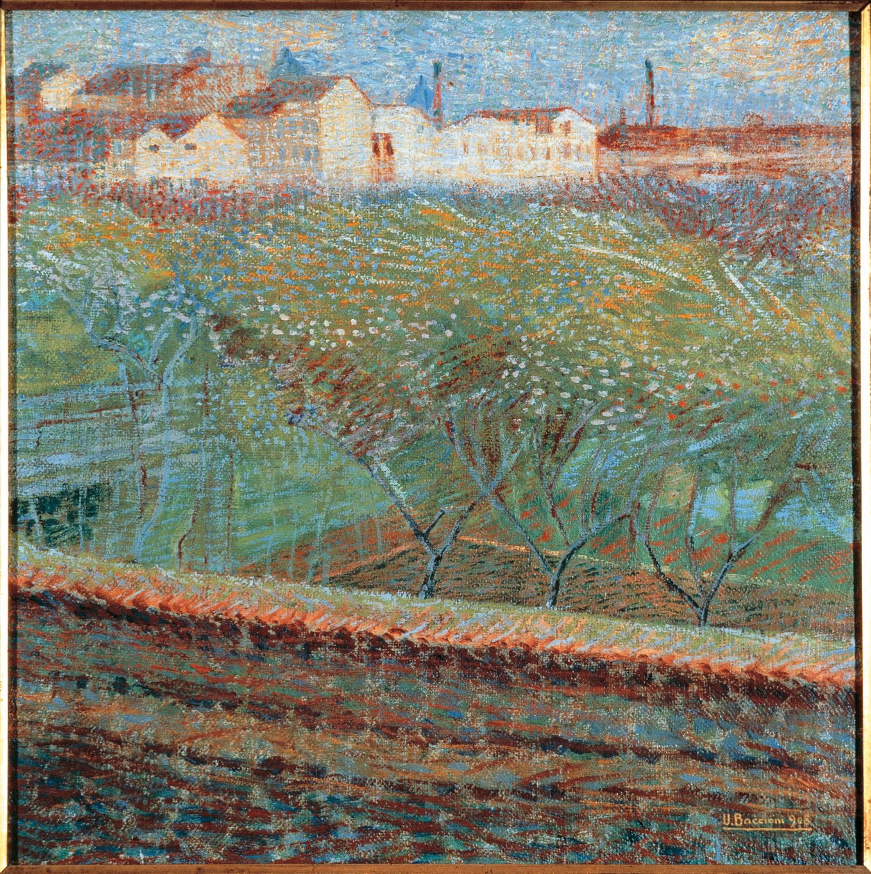 Aprilkväll, av Umberto Boccioni av Umberto Boccioni