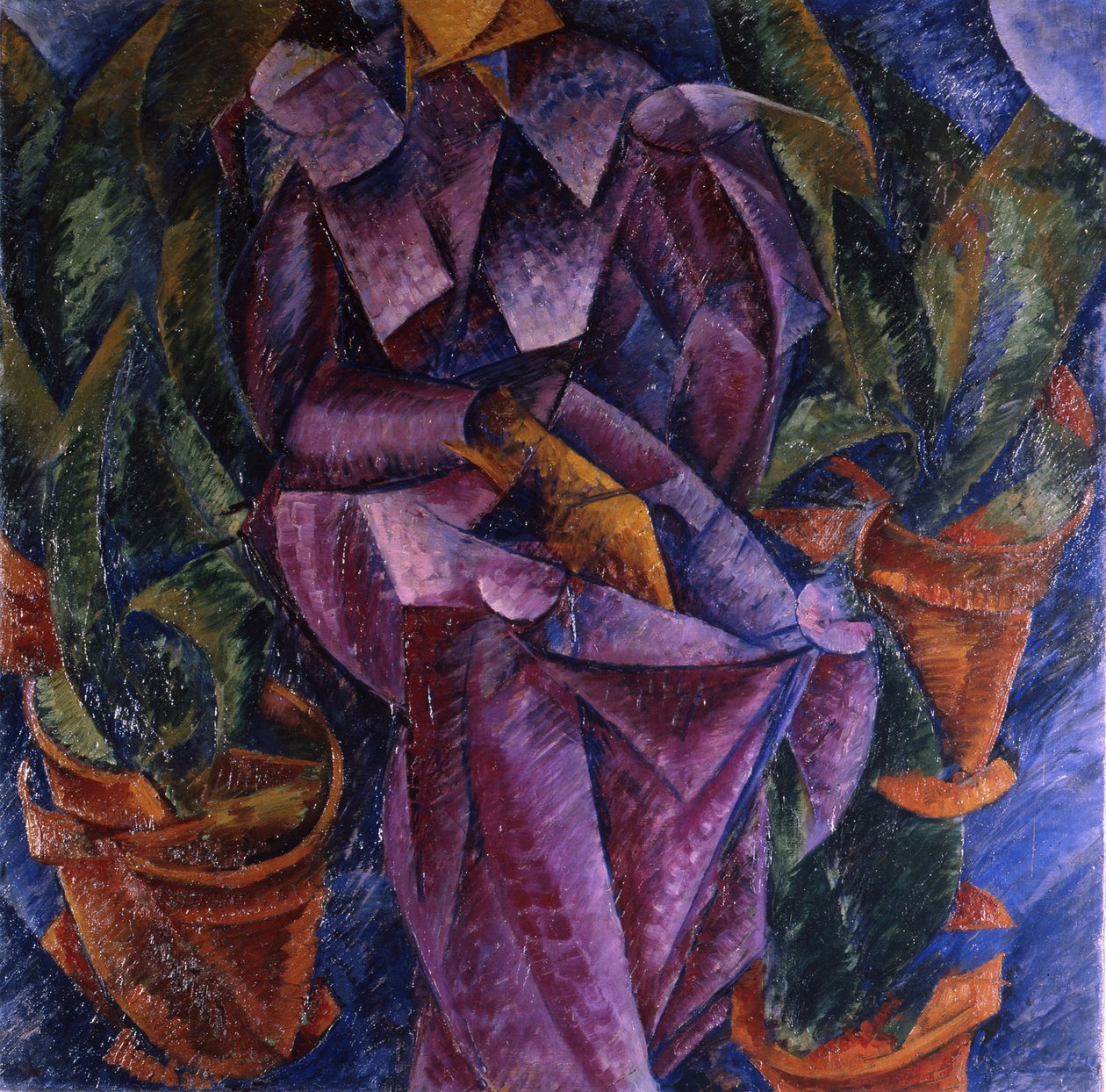 Spiralkomposition, 1913 av Umberto Boccioni