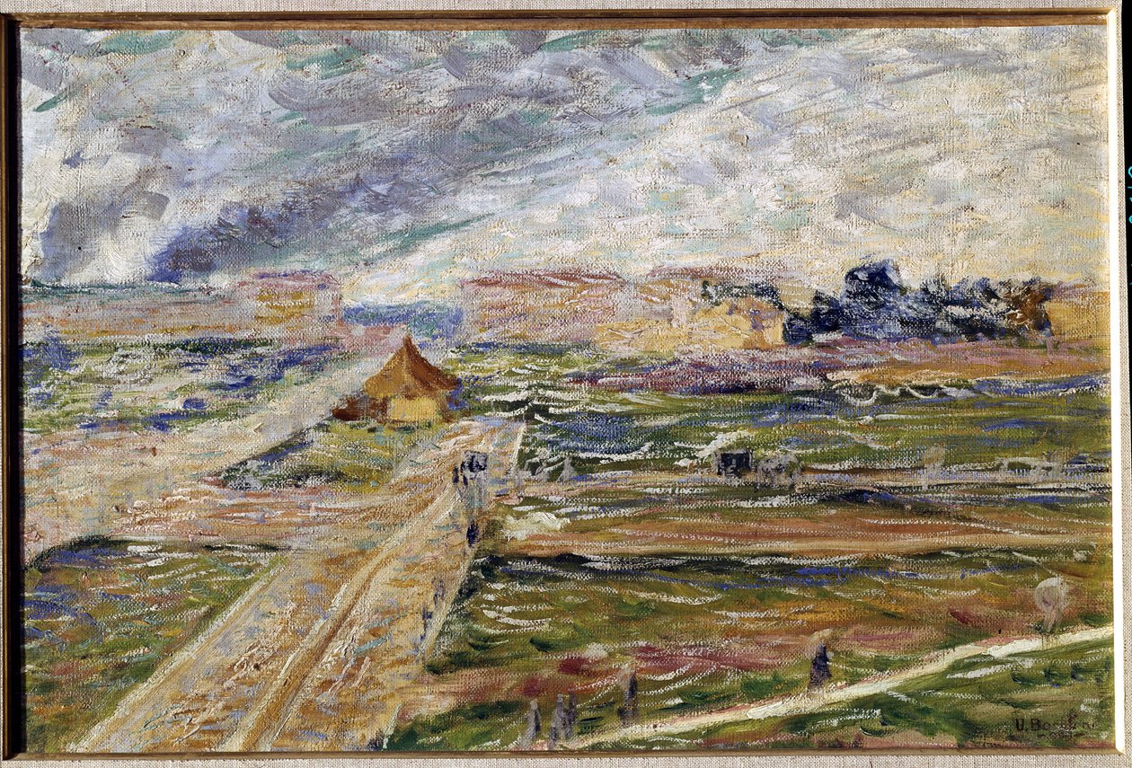 Periferi av Umberto Boccioni