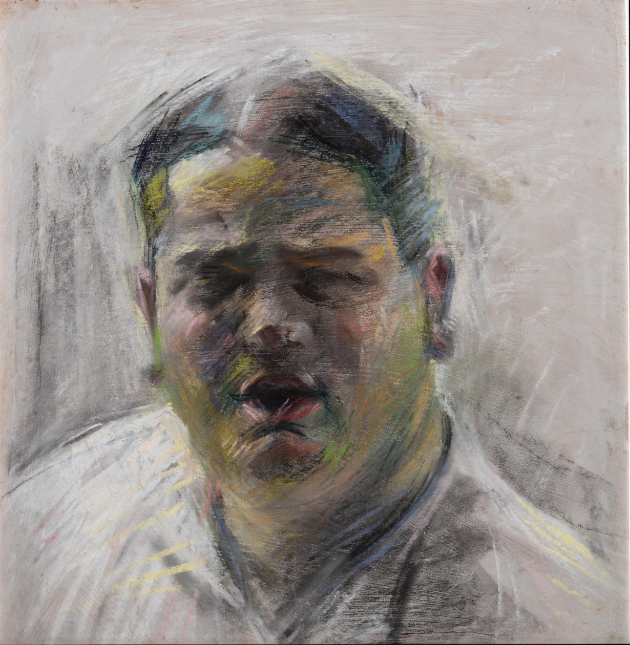 Porträtt av Armando Mazza 1884-1964, 1909-1910. av Umberto Boccioni