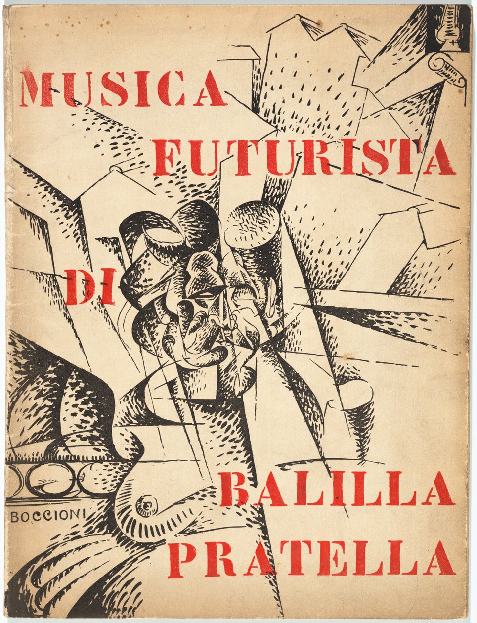 Futuristisk musik för orkester av Umberto Boccioni, Francesco Balilla Pratella