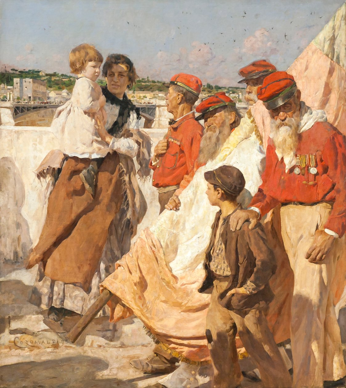 Rödskjortor av Umberto Coromaldi