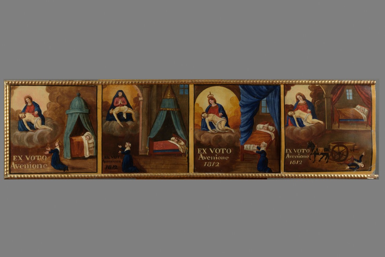  Ex-voto de la chapelle Notre-Dame de Pitié av Unbekannt Unbekannt