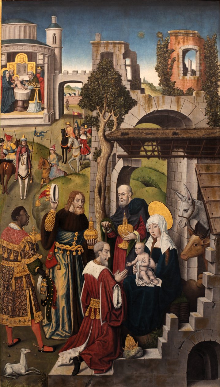 Adoration of the Magi av Unbekannt Unbekannt