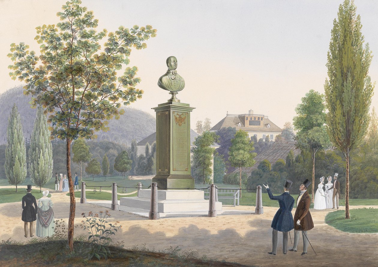 Monument till ärkehertig Rudolf Josef, kardinal ärkebiskop av Olomouc av Unbekannt Unbekannt