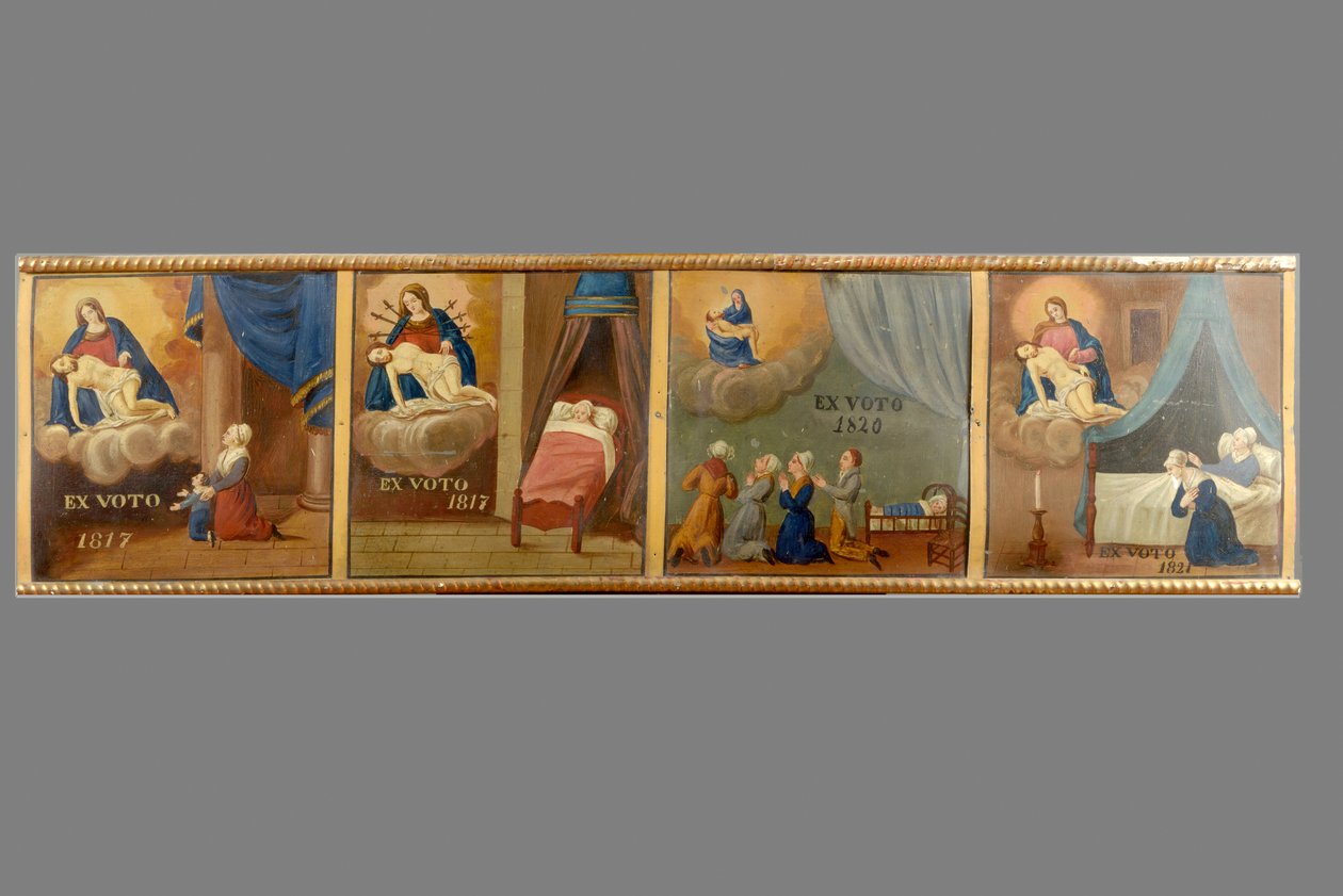 Ex-voto de la chapelle Notre-Dame de Pitié av Unbekannt Unbekannt