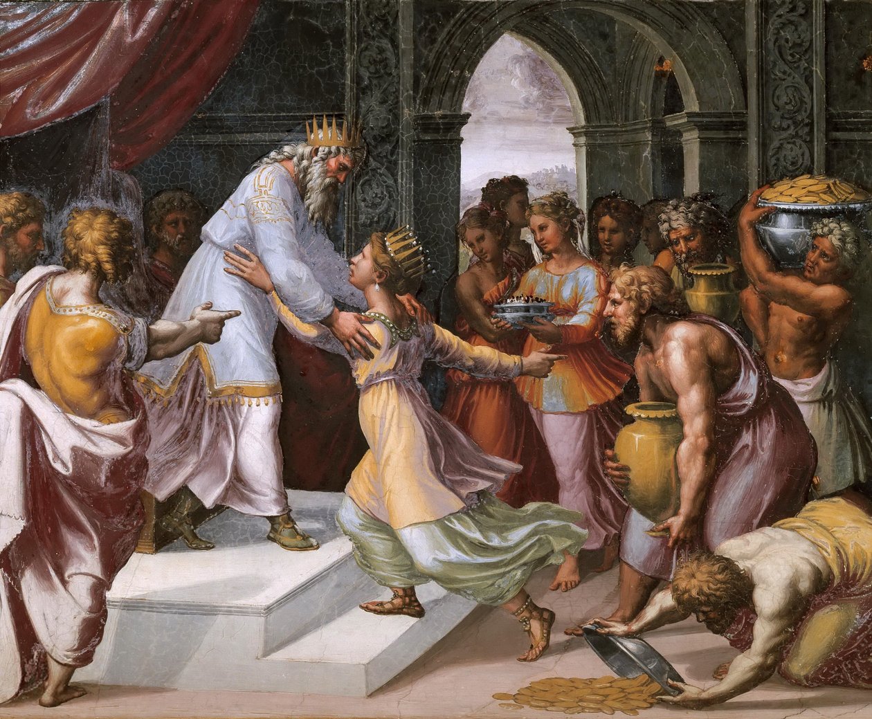 Fresco Palazzi Pontifici, Vatican av Unbekannt Unbekannt