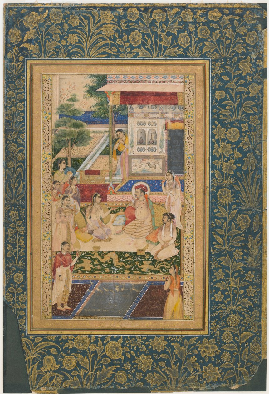 Jahangir och Prince Surrement med Noor av Unbekannt Unbekannt