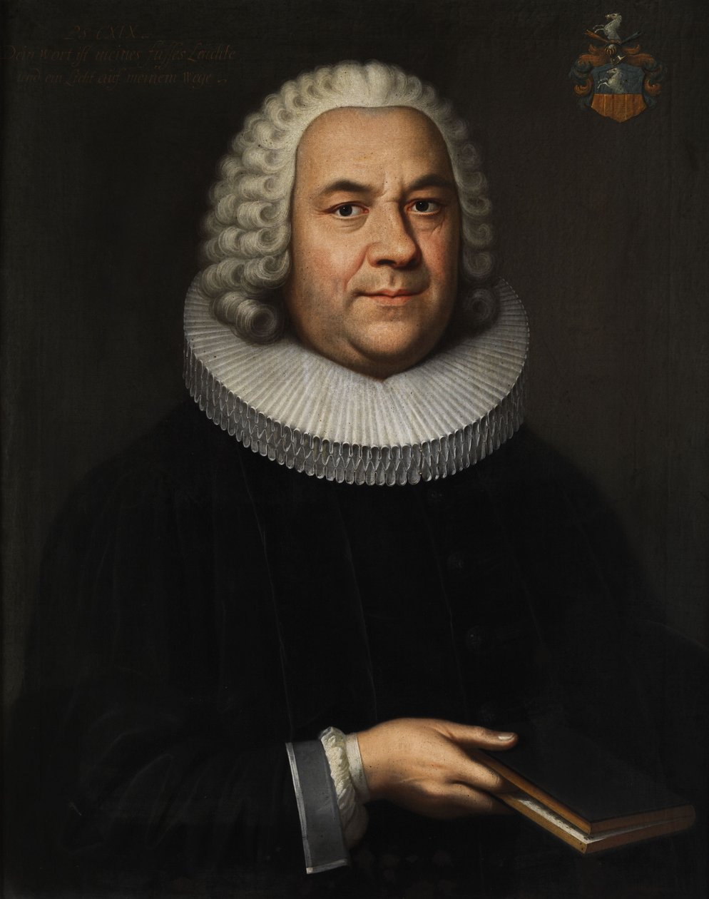 Portrait des Theologen Jeremias Friedrich Reuss (1700–1777), Professor der Theologie in Kopenhagen. av Unbekannt Unbekannt
